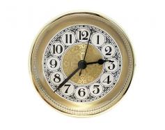 3-5/8 Fancy Gold Arabic Clock Insert
